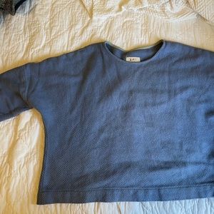 Jamie + the Jones Twill T Sweater